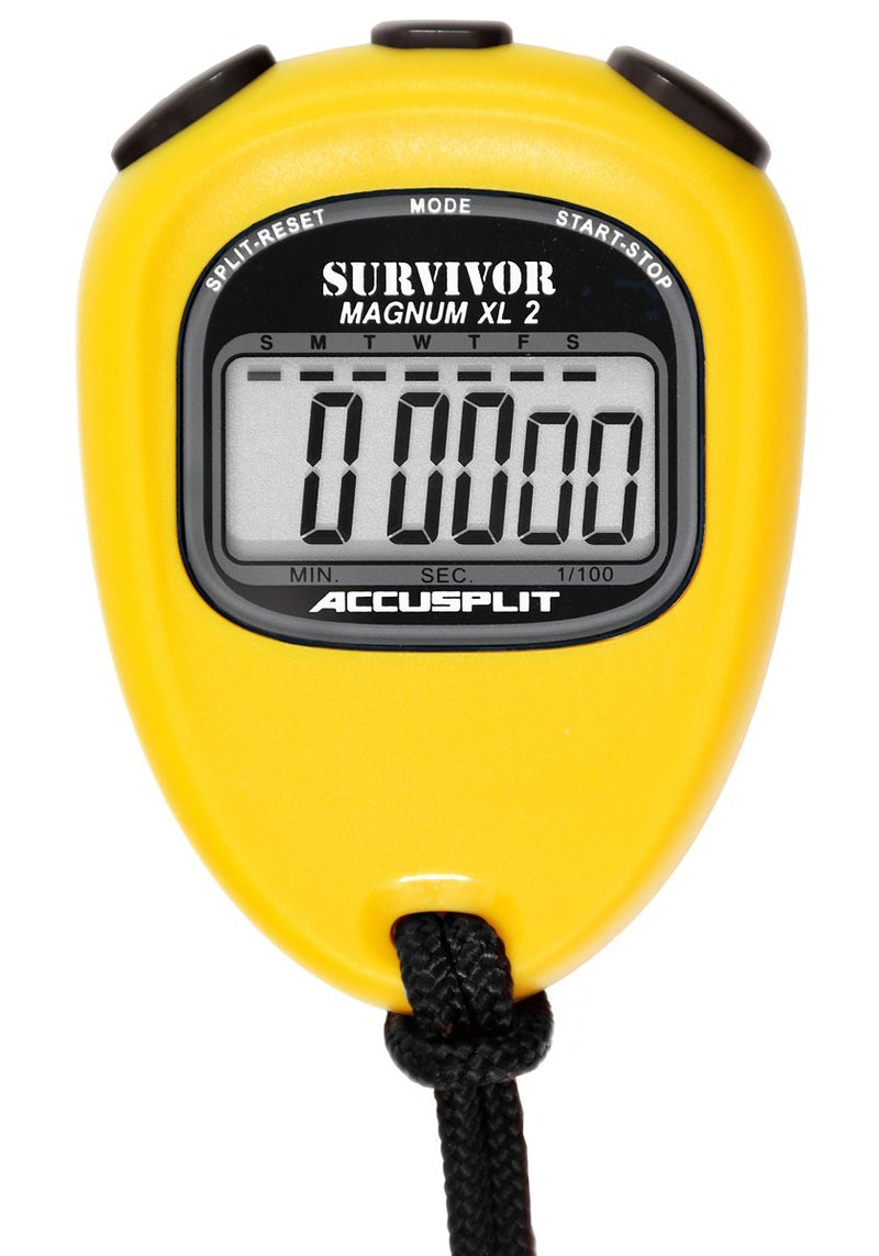 Accusplit New Survivor 2 - Yellow New Survivor SX 2 Series Stopwatch